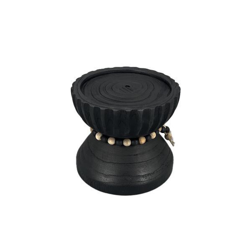 ΚΗΡΟΠΗΓΙΟ ΞΥΛΟ ΜΑΥΡΟ 17x17x15cm|819-00686