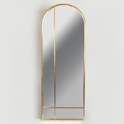 ΚΑΘΡΕΦΤΗΣ ΜΕΤΑΛΛΙΚΟΣ ΧΡΥΣΟΣ 65.5x41x175cm|751-11041