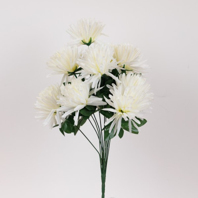 ΜΠΟΥΚΕΤΟ ΧΡΥΣΑΝΘΕΜΑ ΛΕΥΚΑ 40cm|816-10003