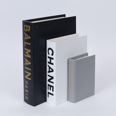 S/3 ΚΟΥΤΙΑ ΒΙΒΛΙΑ ΜΑΥΡΑ - ΛΕΥΚΑ - ΓΚΡΙ 30x21.5x6cm/ 23x17x4.5cm/ 16x11x3cm|752-17072 S/3 ΚΟΥΤΙΑ ΒΙΒΛΙΑ ΜΑΥΡΑ - ΛΕΥΚΑ - ΓΚΡΙ 30x21.5x6cm/ 23x17x4.5cm/ 16x11x3cm|752-17072