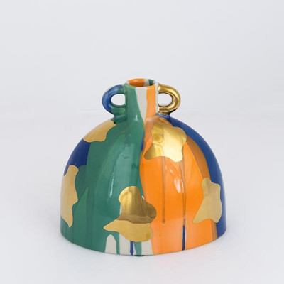 ΒΑΖΟ ΚΕΡΑΜΙΚΟ TEΡΡΑΚΟΤΤΑ - ΠΡΑΣΙΝΟ - ΧΡΥΣΟ 21.5x14x20.7cm|752-20341 ΒΑΖΟ ΚΕΡΑΜΙΚΟ TEΡΡΑΚΟΤΤΑ - ΠΡΑΣΙΝΟ - ΧΡΥΣΟ 21.5x14x20.7cm|752-20341