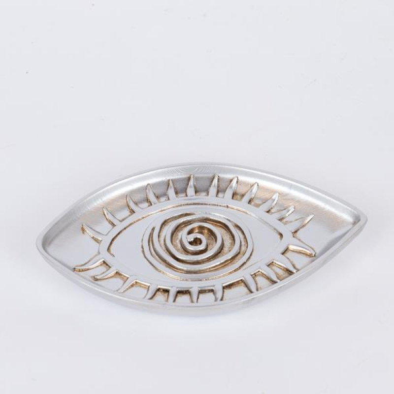 ΠΙΑΤΕΛΑ ΜΑΤΙ ΠΟΛΥΡΕΖΙΝ ΑΣΗΜΙ 16x9.8x1.3cm|752-15028