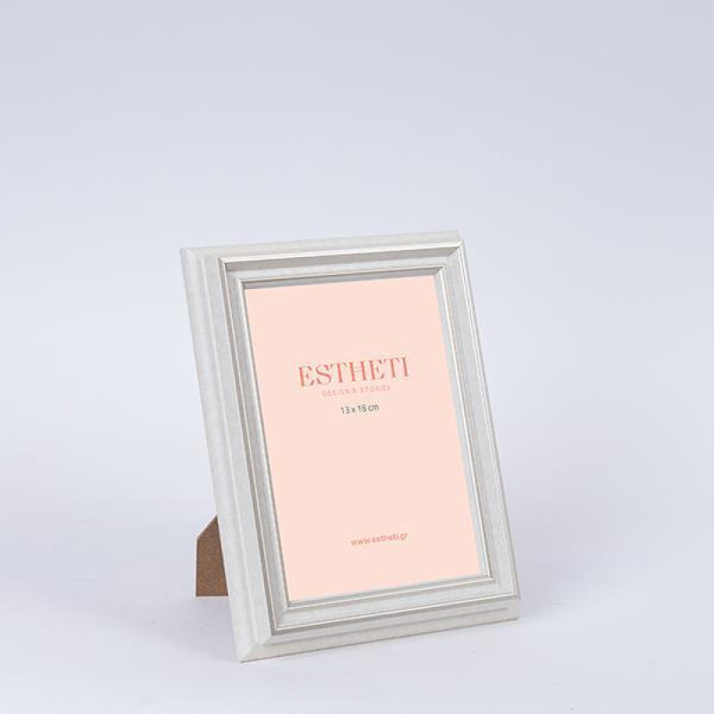 ΚΟΡΝΙΖΑ (13x18) ΠΛΑΣΤΙΚΗ ΛΕΥΚΗ - ΧΡΥΣΗ|756-12137