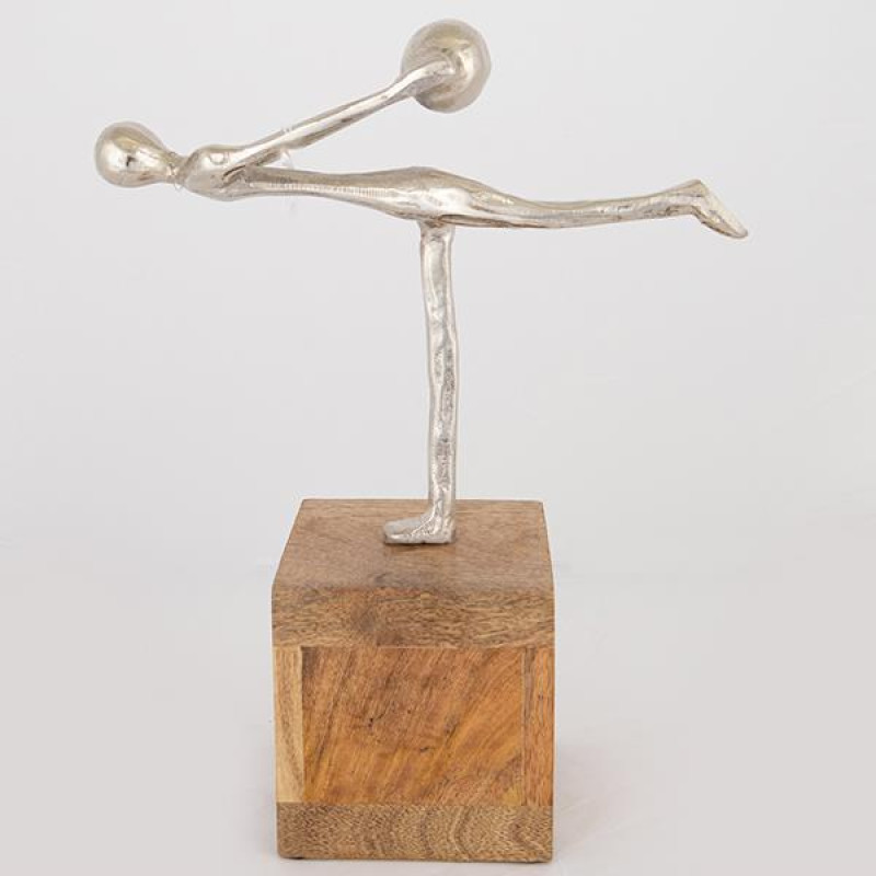 ΔΙΑΚΟΣΜΗΤΙΚΟ ΦΙΓΟΥΡΑ ΣΕ ΞΥΛΙΝΗ ΒΑΣΗ ΞΥΛΟ-ΜΕΤΑΛΛΟ ΑΣΗΜΙ- ΦΥΣΙΚΟ 30x13x39cm|752-27121 ΔΙΑΚΟΣΜΗΤΙΚΟ ΦΙΓΟΥΡΑ ΣΕ ΞΥΛΙΝΗ ΒΑΣΗ ΞΥΛΟ-ΜΕΤΑΛΛΟ ΑΣΗΜΙ- ΦΥΣΙΚΟ 30x13x39cm|752-27121