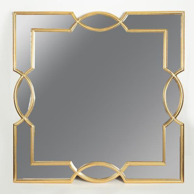 ΚΑΘΡΕΦΤΗΣ ΜΕΤΑΛΛΙΚΟΣ ΧΡΥΣΟΣ 80x3x80cm|751-11036