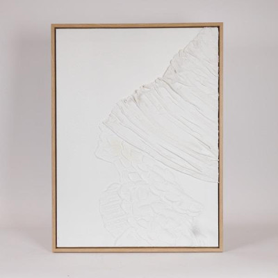 ΠΙΝΑΚΑΣ ΚΑΜΒΑΣ ΧΕΙΡΟΠΟΙΗΤΟΣ ΦΙΓΟΥΡΑ ΛΕΥΚΟΣ 60x3.8x80cm|812-10013 ΠΙΝΑΚΑΣ ΚΑΜΒΑΣ ΧΕΙΡΟΠΟΙΗΤΟΣ ΦΙΓΟΥΡΑ ΛΕΥΚΟΣ 60x3.8x80cm|812-10013