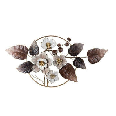 ΔΙΑΚΟΣΜΗΤΙΚΟ ΛΟΥΛΟΥΔΙΑ ΜΕΤΑΛΛΙΚΟ ΜΠΛΕ - ΡΟΖ- ΑΣΠΡΟ 115.5x7x58cm|812-60015