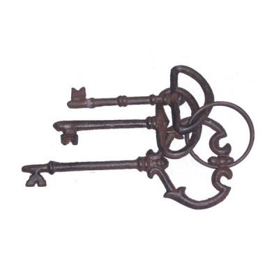 ΔΙΑΚΟΣΜΗΤΙΚΑ ΚΛΕΙΔΙΑ ΜΑΝΤΕΜΙ ΚΑΦΕ 7.5x5.5x20cm|819-00732