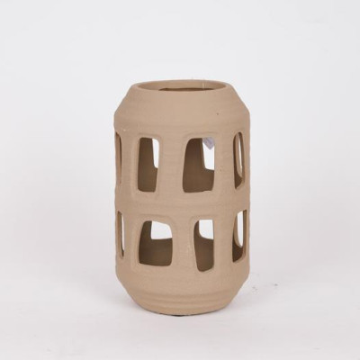 ΦΑΝΑΡΙ ΚΕΡΑΜΙΚΟ ΚΑΦΕ 20x20x37.5cm|819-00522