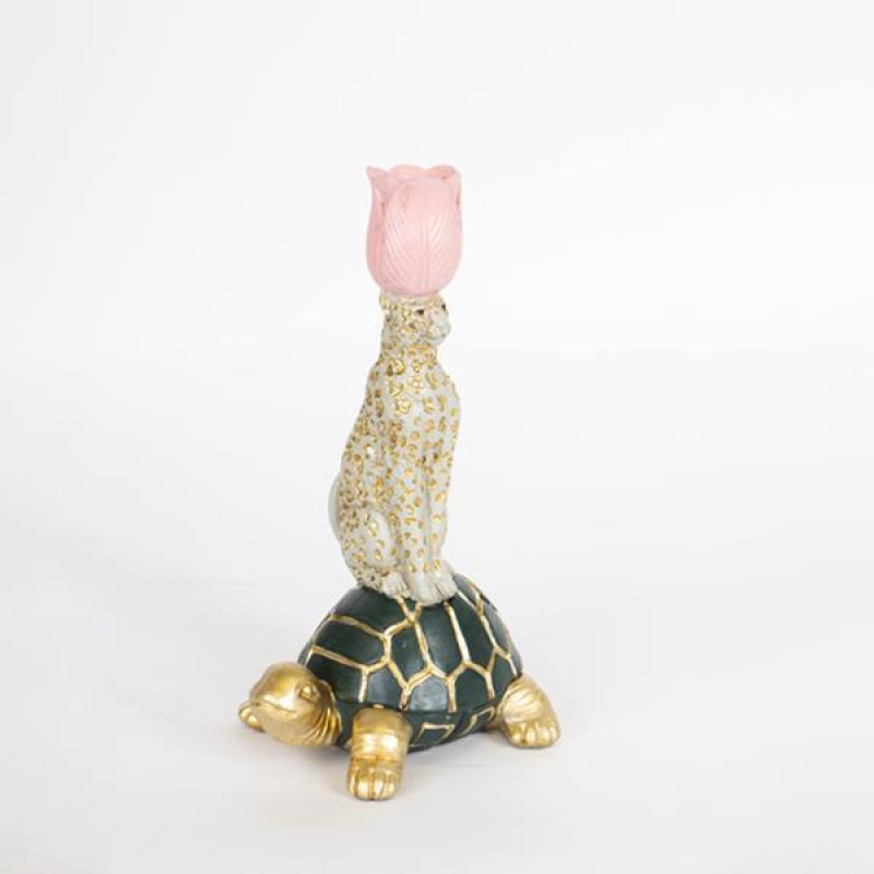 ΚΗΡΟΠΗΓΙΟ ΧΕΛΩΝΑ ΠΟΛΥΡΕΖΙN ΠΡΑΣΙΝΟ- ΓΚΡΙ 1 ΘΕΣΗ 16x13.5x27cm|752-26032