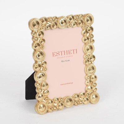 ΚΟΡΝΙΖΑ (10x15) ΠΟΛΥΡΕΣΙΝ ΧΡΥΣΗ 14x1.5x18cm|756-12043 ΚΟΡΝΙΖΑ (10x15) ΠΟΛΥΡΕΣΙΝ ΧΡΥΣΗ 14x1.5x18cm|756-12043