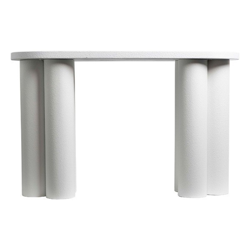 ΚΟΝΣΟΛΑ ΞΥΛΙΝΗ ΛΕΥΚΗ 120x40x75cm|810-00045