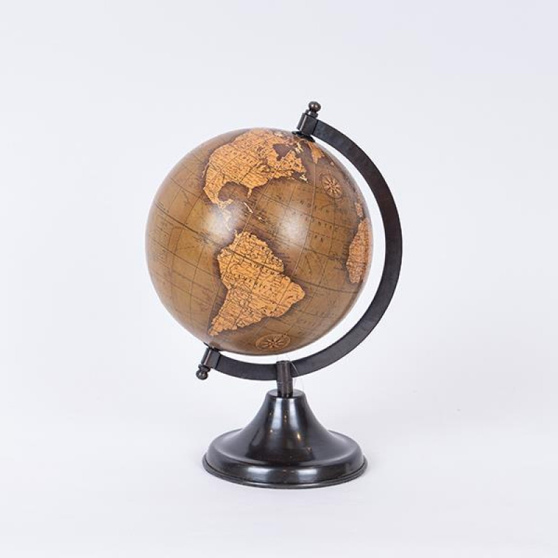 ΥΔΡΟΓΕΙΟΣ ΜΕΤΑΛΛΙΚΗ ΚΑΦΕ - ΜΠΕΖ 16x19x25cm|752-19015