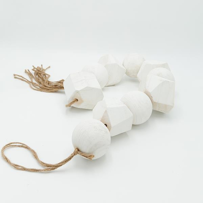 ΔΙΑΚΟΣΜΗΤΙΚΟ ΜΕ ΧΑΝΤΡΕΣ ΞΥΛΟ ΑΝΟΙΧΤΟ ΓΚΡΙ 150x13cm|819-00412