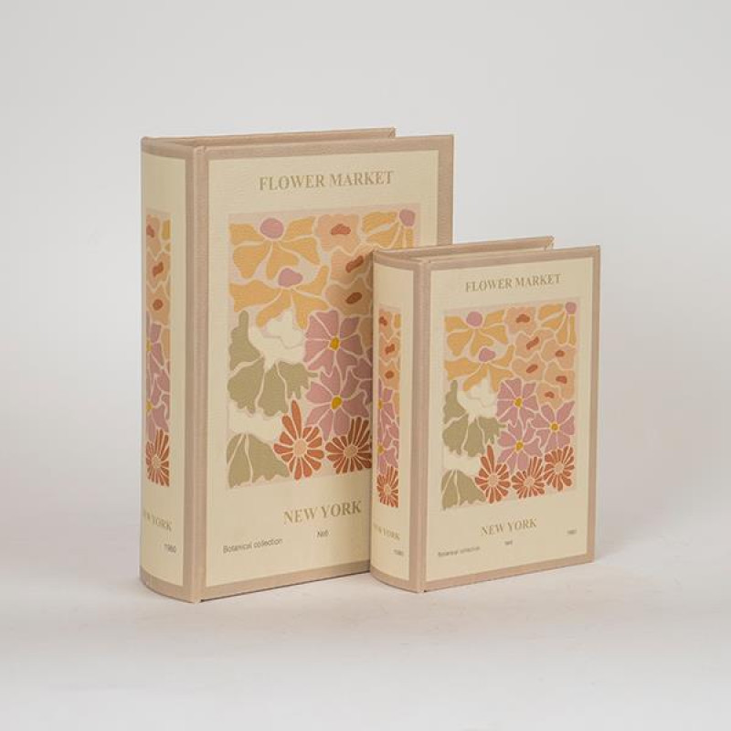 S/2 ΚΟΥΤΙΑ ΒΙΒΛΙΑ ΞΥΛΙΝΑ ΜΠΕΖ 27x19x7cm / 20x14.5x5.2cm|752-17059 S/2 ΚΟΥΤΙΑ ΒΙΒΛΙΑ ΞΥΛΙΝΑ ΜΠΕΖ 27x19x7cm / 20x14.5x5.2cm|752-17059