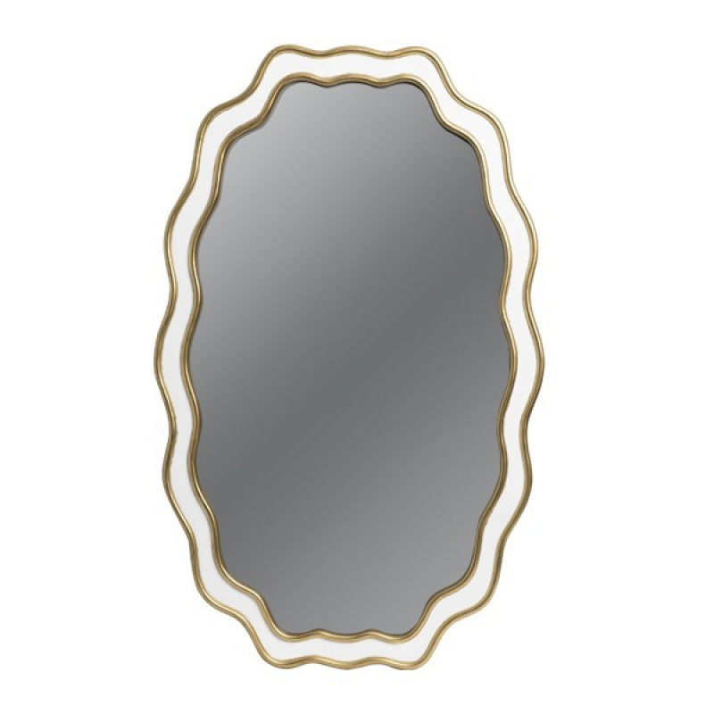 ΚΑΘΡΕΦΤΗΣ ΞΥΛΙΝΟΣ ΧΡΥΣΟΣ - ΛΕΥΚΟΣ 50x2.5x80cm|811-30014 ΚΑΘΡΕΦΤΗΣ ΞΥΛΙΝΟΣ ΧΡΥΣΟΣ - ΛΕΥΚΟΣ 50x2.5x80cm|811-30014