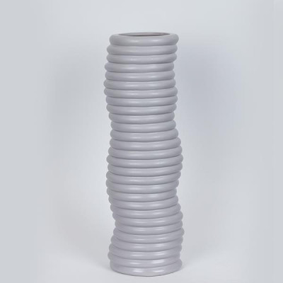 ΒΑΖΟ ΚΕΡΑΜΙΚΟ ΓΚΡΙ 15.4x12.2x45.5cm|752-20400