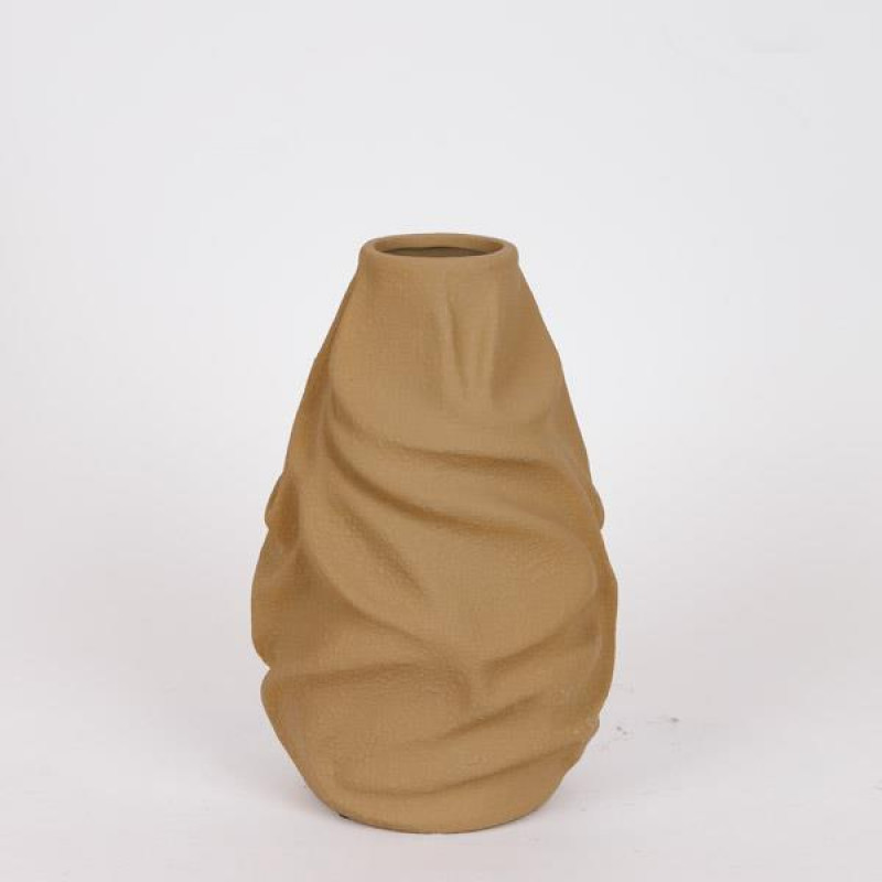 ΒΑΖΟ ΚΕΡΑΜΙΚΟ ΜΠΕΖ 18.5x18.5x28cm|819-00507