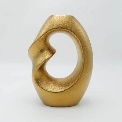 ΒΑΖΟ ΚΕΡΑΜΙΚΟ ΧΡΥΣΟ 21.5x11x29cm|819-00113