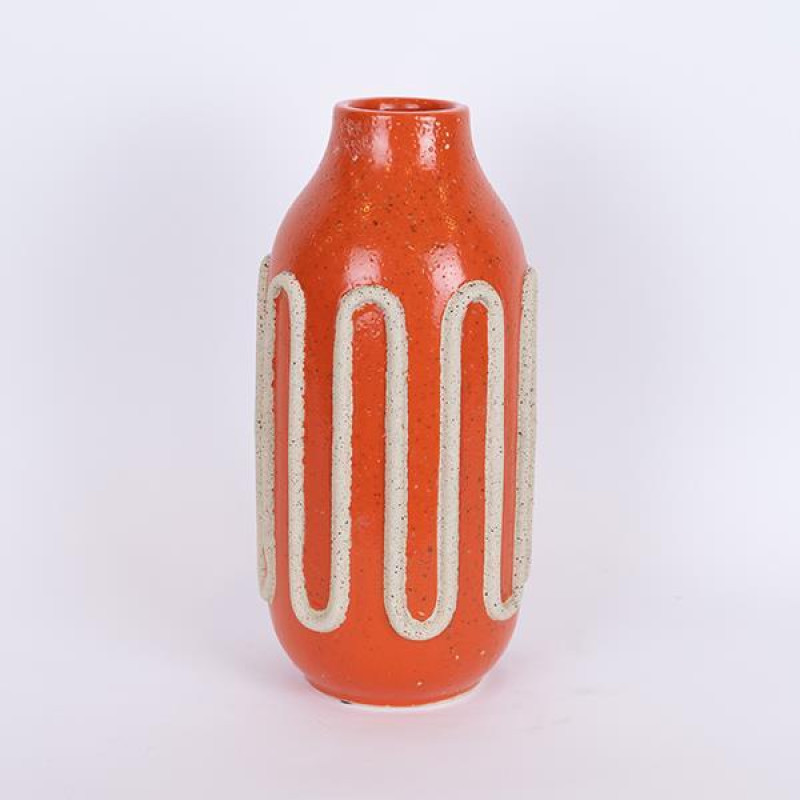 ΒΑΖΟ ΚΕΡΑΜΙΚΟ ΚΕΡΑΜΙΔΙ - ΜΠΕΖ 15x15x32cm|752-20334