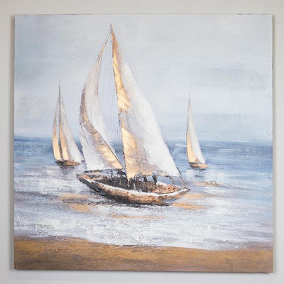 ΠΙΝΑΚΑΣ ΚΑΜΒΑΣ ΚΑΡΑΒΙΑ 100x3x100cm|755-12059