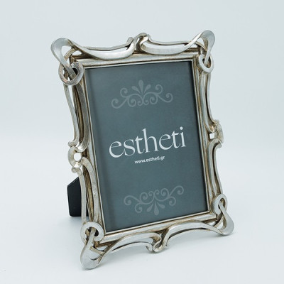 ΚΟΡΝΙΖΑ (15x20) ΠΟΛΥΡΕΣΙΝ ΑΣΗΜΙ - ΧΡΥΣΗ 21.5x2x27cm|815-00013