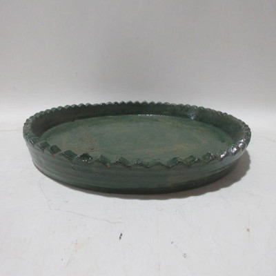 ΔΙΑΚΟΣΜΗΤΙΚΗ  ΠΙΑΤΕΛΑ ΚΕΡΑΜΙΚΗ ΠΡΑΣΙΝΗ  21.5x17.5x26.5cm|819-00498