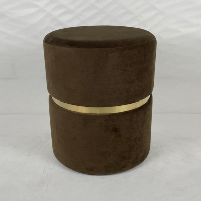 ΣΚΑΜΠΟ ΒΕΛΟΥΔΟ ΜΑΥΡΟ 31x31x37cm|750-10075