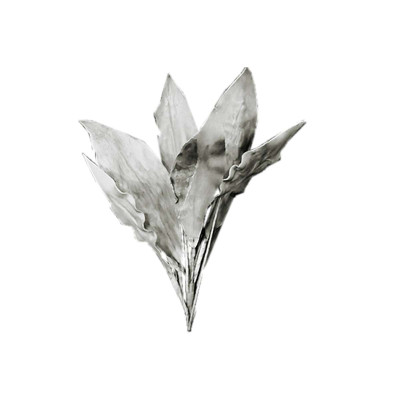 ART ET LUMIERE ΚΛΑΔΙ ΜΕ ΓΚΡΙ ΦΥΛΛΑ - SKU -05594