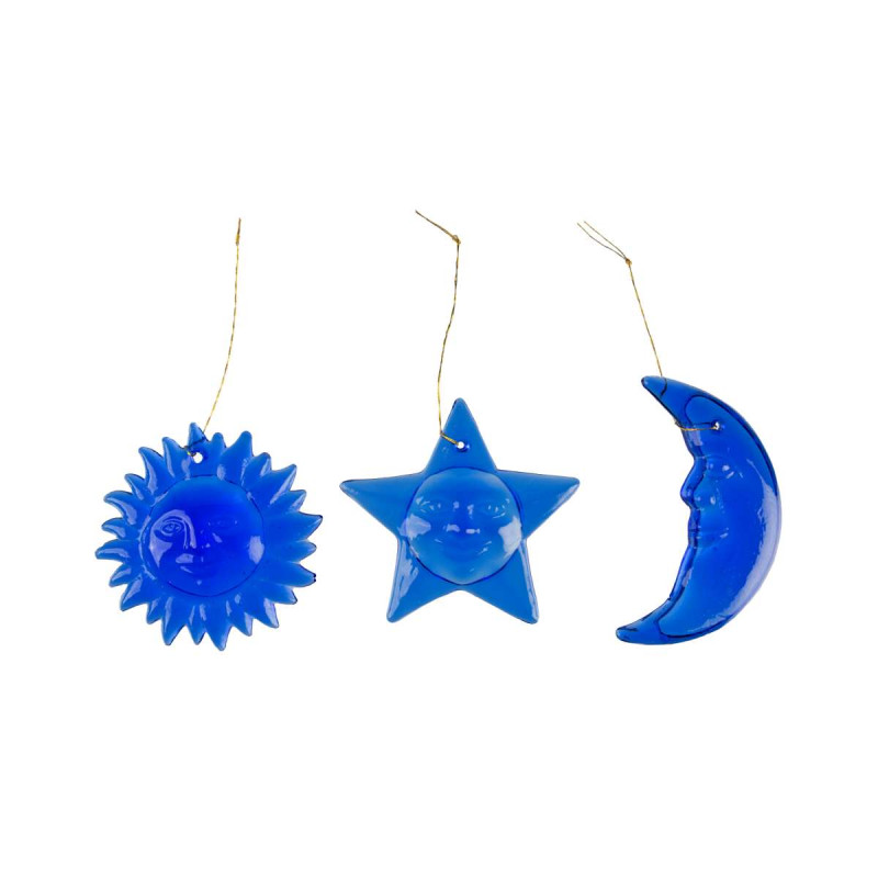 ART ET LUMIERE ΔΙΑΚΟΣΜΗΤΙΚΑ ΚΡΕΜΑΣΤΑ  ΓΥΑΛΙΝΑ - SKU -07575