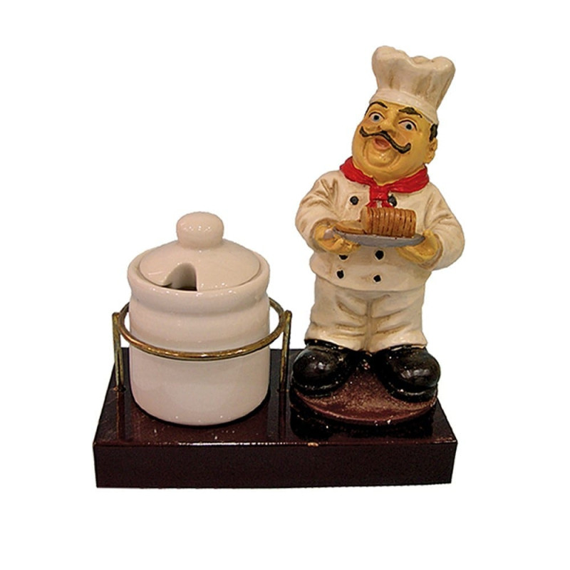 ART ET LUMIERE ΣΑΛΤΣΙΕΡΑ  ΜΕ ΜΑΓΕΙΡΑ ΞΥΛΙΝΗ - SKU -09913