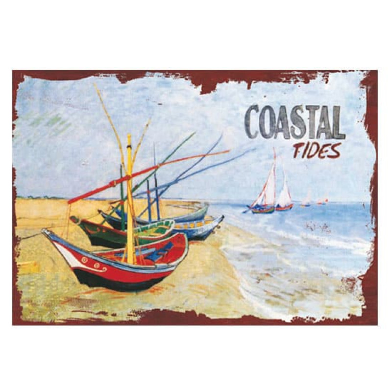 ART ET LUMIERE ΠΙΝΑΚΑΣ ΜΕΤΑΛΛΙΚΟΣ - SKU -4430