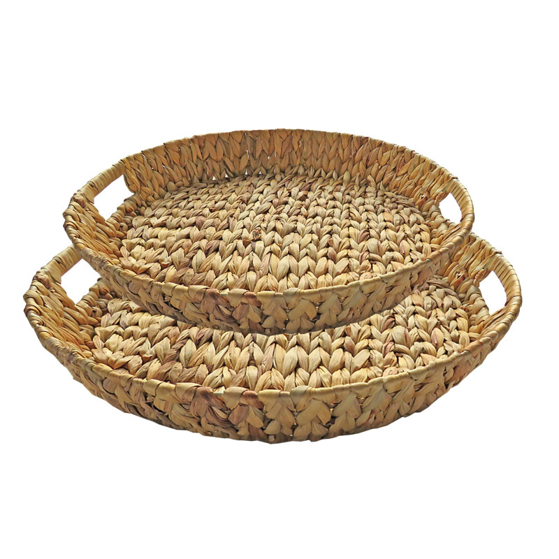 ART ET LUMIERE ΔΙΣΚΟΙ ΥΑΚΙΝΘΟΣ ΣΕΤ 2ΤΕΜ - SKU -04879