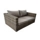 ΣΕΤ ΣΑΛΟΝΙ ΚΗΠΟΥ WICKER - RATTAN CHLOE 2Θ