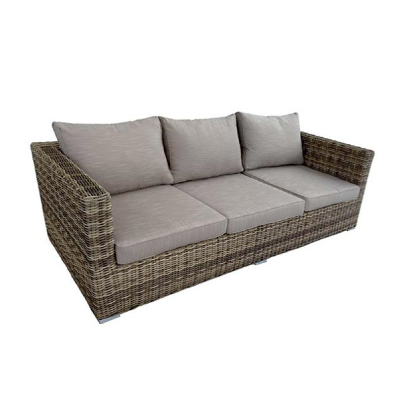 ΣΕΤ ΣΑΛΟΝΙ ΚΗΠΟΥ WICKER - RATTAN CHLOE 3Θ