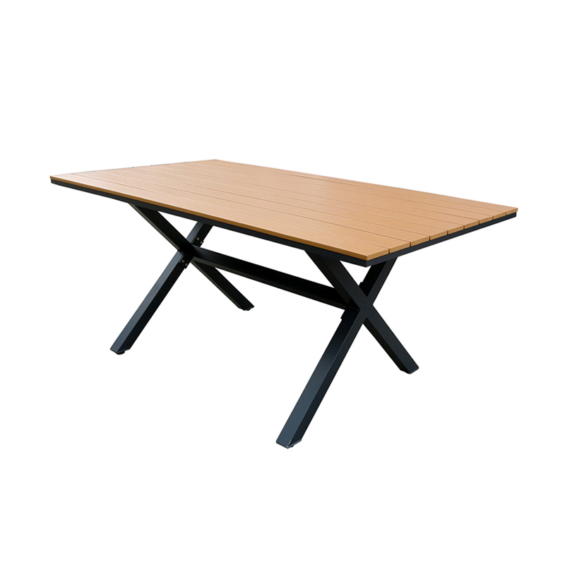 ΣΕΤ ΤΡΑΠΕΖΑΡΙΑ ΚΗΠΟΥ ΑΛΟΥΜΙΝΙΟΥ-POLYWOOD RENATA 5371 G + KARMEN 5375 G