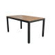 ΣΕΤ ΤΡΑΠΕΖΑΡΙΑ ΚΗΠΟΥ ΑΛΟΥΜΙΝΙΟΥ-POLYWOOD BIANCA 5373 G + MADISON 5377 G