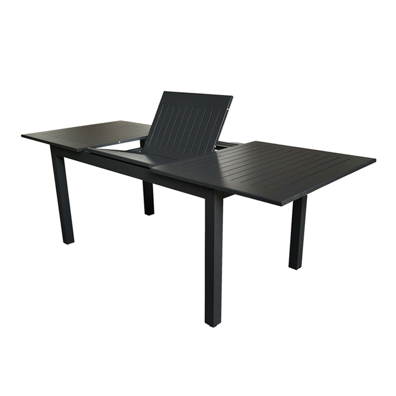 ΣΕΤ ΤΡΑΠΕΖΑΡΙΑ ΚΗΠΟΥ ΑΛΟΥΜΙΝΙΟΥ-POLYWOOD BIANCA 5373 G + MADISON 5422 G ΑΝΘΡΑΚΙ