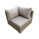 ΣΕΤ ΓΩΝΙΑ ΚΗΠΟΥ WICKER - RATTAN DAMINA
