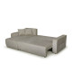 ΓΩΝΙΑΚΟΣ ΚΑΝΑΠΕΣ-ΚΡΕΒΑΤΙ FABIANNA 1102 IN TAUPE