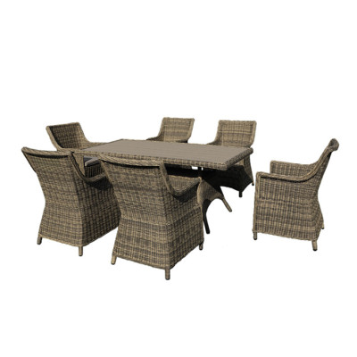 ΣΕΤ ΤΡΑΠΕΖΑΡΙΑ ΚΗΠΟΥ WICKER - RATTAN SANTA 5121 G + 5451 G