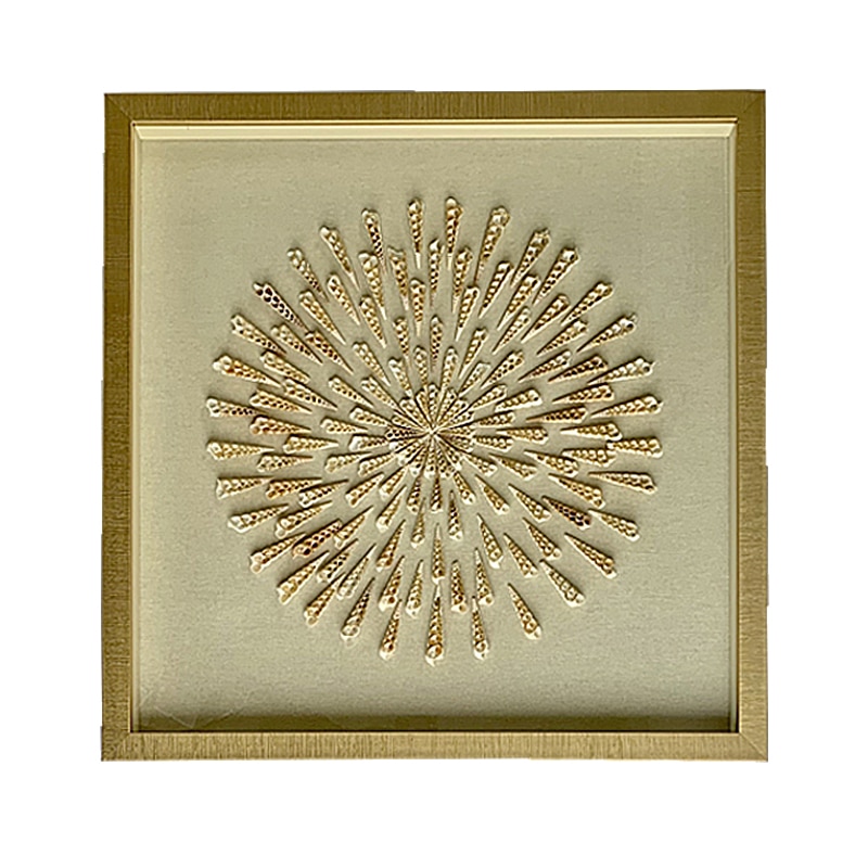 ART ET LUMIERE ΠΙΝΑΚΑΣ ΞΥΛΟ/ΓΥΑΛΙ - SKU -90108