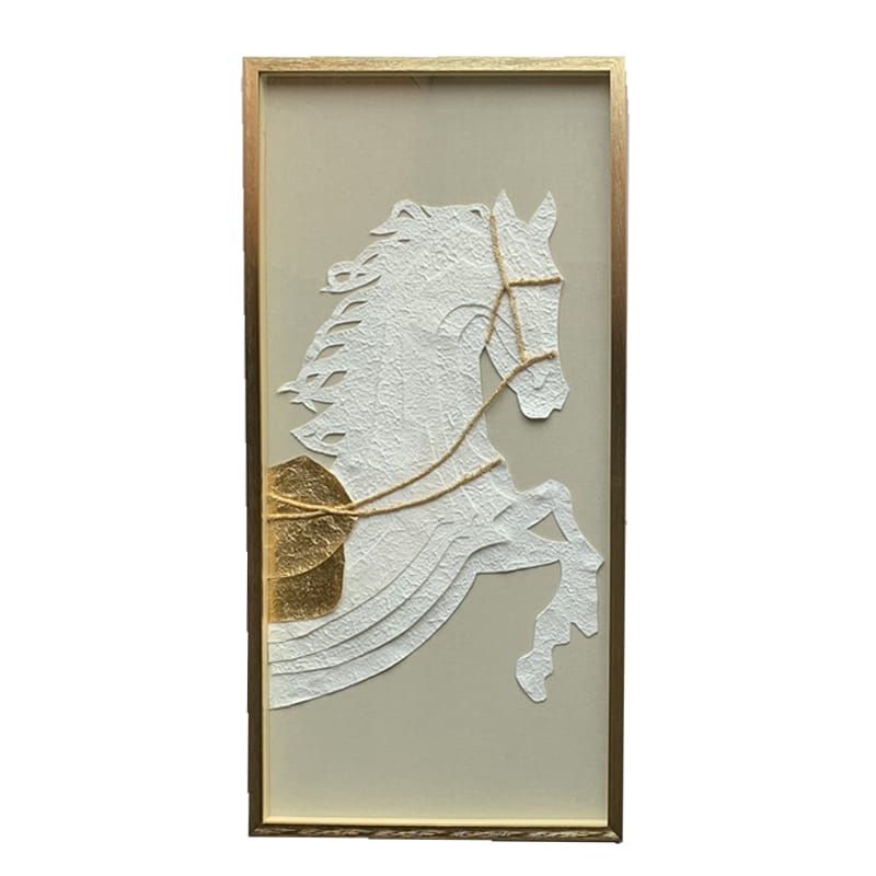 ART ET LUMIERE ΠΙΝΑΚΑΣ ΞΥΛΟ/ΓΥΑΛΙ - SKU -90119