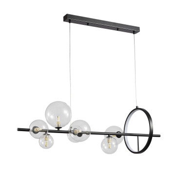 PDC 2049-7  ΡΑΓΑ ΜΑΥΡΗ ΜΕ LED KAI G9 ΓΛΟΜΠΟΥΣ ΔΙΑΦΑΝΟΥΣ