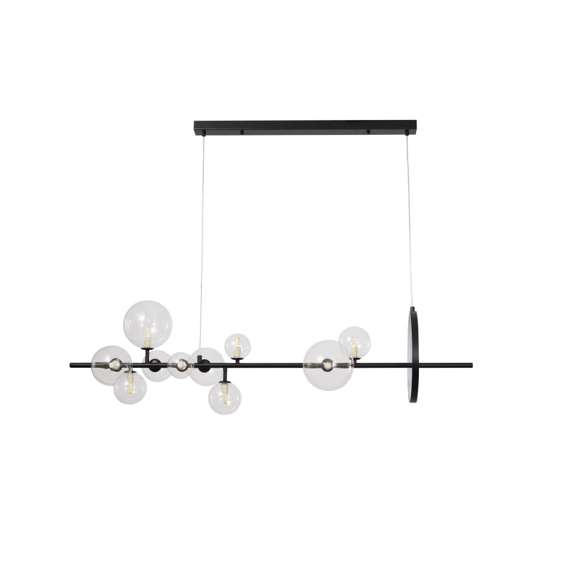 PDC 2049-10  ΡΑΓΑ ΜΑΥΡΗ ΜΕ LED KAI G9 ΓΛΟΜΠΟΥΣ ΔΙΑΦΑΝΟΥΣ