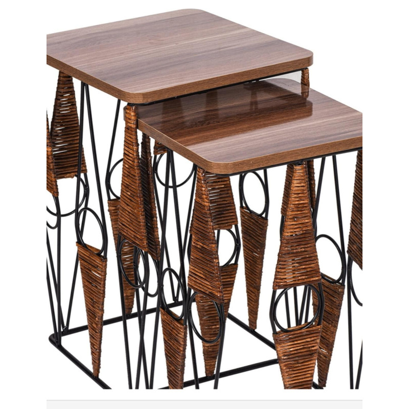 TEC - 03 ΒΟΗΘ. ΤΡΑΠΕΖΑΚΙΑ 2ΤΜΧ ΤΕΤΡΑΓΩΝΑ ΜΕΤΑΛΛΟ+ΞΥΛΟ+ΥΔΡΟΦΟΒΟ ΧΑΡΤΙ Τ.ΜΠΑΜΠΟΥ