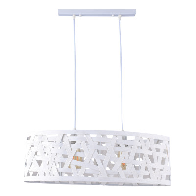 PDC 1022-2 # 2/Φ ΛΕΥΚΟ ΠΛΕΚΤΟ Τ. RATAN 2ΧΕ27 PDC 1022-2 # 2/Φ ΛΕΥΚΟ ΠΛΕΚΤΟ Τ. RATAN 2ΧΕ27