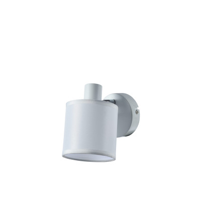 WLC 5216-1 WH ΣΠΟΤ ΛΕΥΚΟ ΜΕ ΛΕΥΚΟ ΥΦΑΣΜΑΤΙΝΟ ΚΑΠΕΛΟ 1ΧΕ14