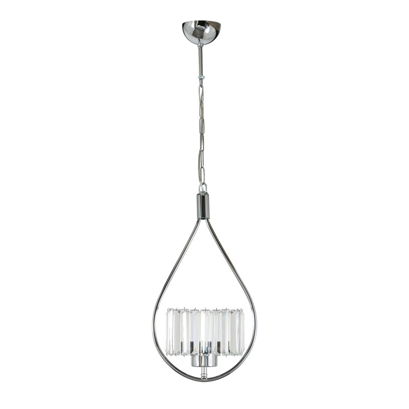 PDT 6092 # ΚΡΕΜ. 1/Φ ΝΙΚΕΛ ΘΗΛΙΑ ΜΕ ΓΥΑΛΙ ΔΙΑΦΑΝΟ