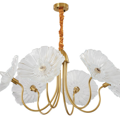 PDC 2046-6 # ΠΟΛΥΦΩΤΟ VINTAGE ΧΡΥΣΟ ΜΕ ΛΕΥΚΟ ΓΥΑΛΙ ΛΟΥΛΟΥΔΙ 6ΧΕ14